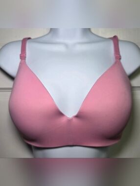 Pink by Victoria's Secret Wear Everywhere Wireless Push Up Bra- Size 38C Pink